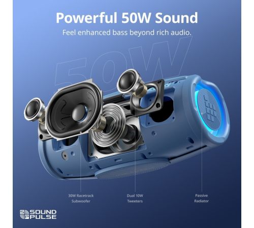 Беспроводная колонка Tronsmart Mirtune S100 синий