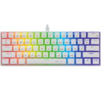 Клавиатура Оклик K763W белый