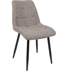 Стул AksHome Caris бежевый микровелюр CD2302-4/черный