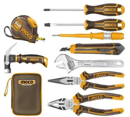 Набор домашнего мастера Ingco HKTH20809 9 предметов