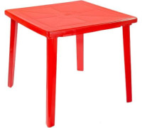 Стол Стандарт пластик 130-0019-33 красный
