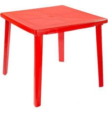 Стол Стандарт пластик 130-0019-33 красный