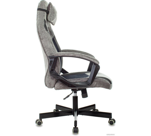 Игровое геймерское кресло Zombie Viking 6 Knight Fabric серый/черный