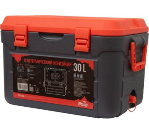 Термобокс TRAMP TRP-058 30л черный/оранжевый