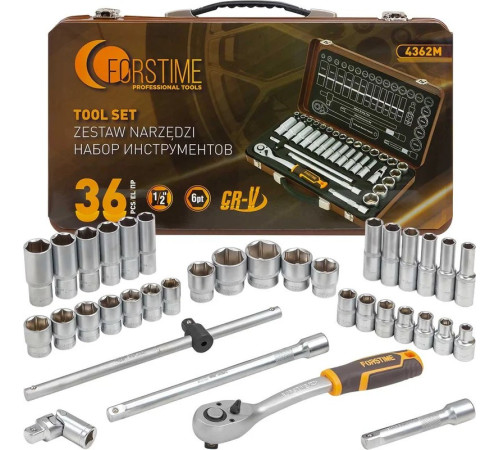 Универсальный набор инструментов Forstime FT-4362M 60501