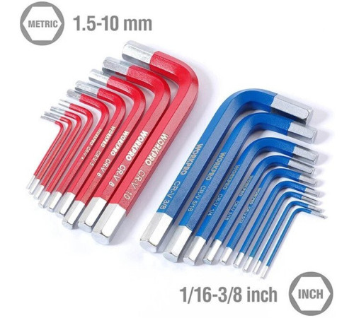 Набор ключей Workpro WP222037 18 предметов