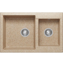 Кухонная мойка Polygran Brig-772 песочный 302