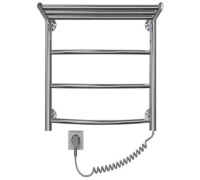 Полотенцесушитель Granula Классик 50x60 D32 с полкой и кнопкой левый