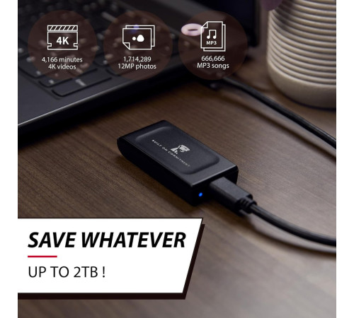 Внешний накопитель Kingston XS1000 1TB SXS1000/1000GA