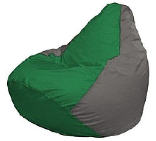 Кресло-мешок Flagman Груша Мини L Г0.1-239 зеленый/серый