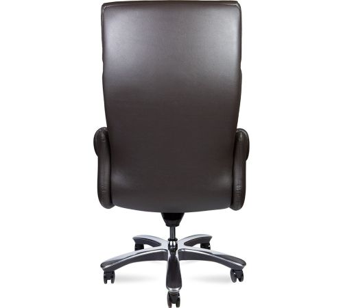 Офисное кресло Norden Ritz A 2108 brown leather кожа коричневый/алюминиевая крестовина