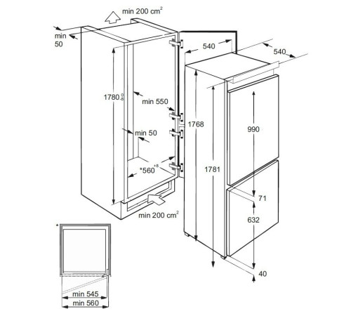 Холодильник LEX RBI 201 NF