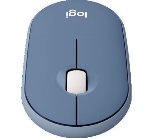 Мышь Logitech M350 Pebble темно-синий