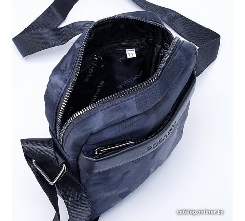 Сумка через плечо Poshete 249-8236-2-BLK черный