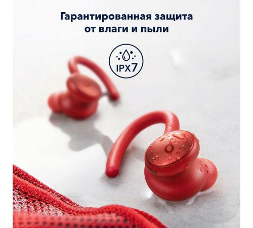 Наушники Anker SoundCore Sport X10 красный