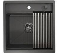 Кухонная мойка Granula KS-5051 графит матовый