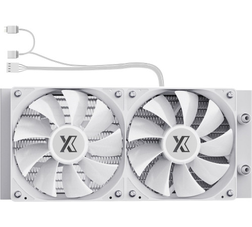 Система жидкостного охлаждения для процессора XASTRA LM240 ARGB WH