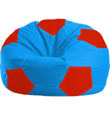 Кресло-мешок Flagman Мяч Стандарт М1.1-279 голубой/красный