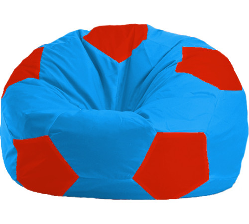 Кресло-мешок Flagman Мяч Стандарт М1.1-279 голубой/красный