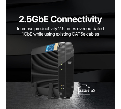Сетевой накопитель QNAP TS-410E-8G