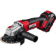 Угловая шлифмашина Зубр УШМ-18-125-41 с АКБ, кейс