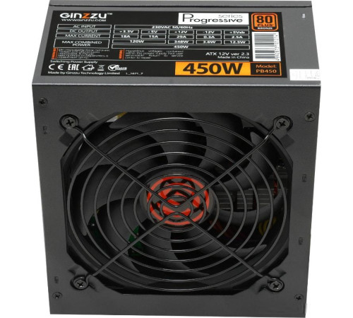 Блок питания Ginzzu PB450