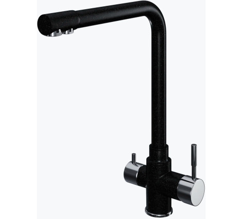 Смеситель Polygran Вега черный 16