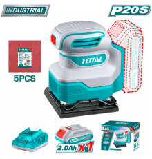 Виброшлифмашина Total TSHSLI20141 с 1-им АКБ
