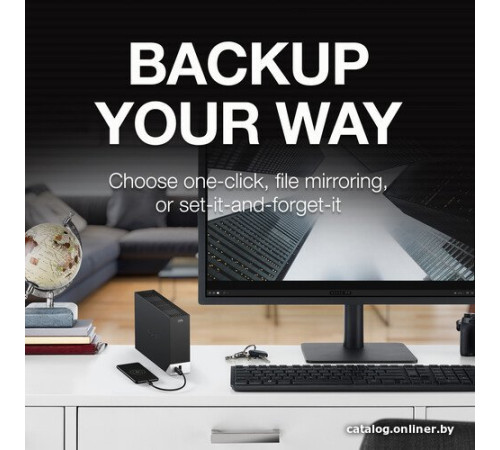 Внешний накопитель Seagate One Touch Desktop Hub STLC12000402 12TB