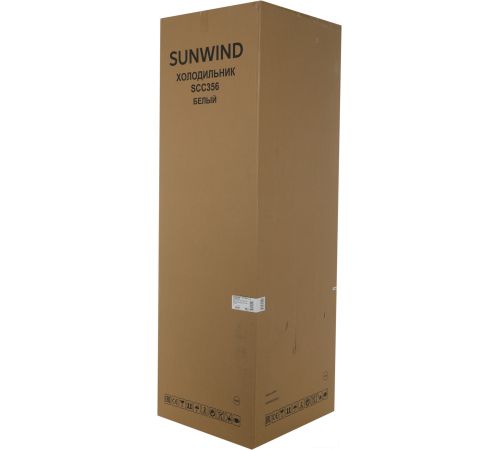 Холодильник SunWind SCC356 белый