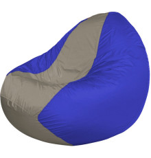 Кресло-мешок Flagman Classic К2.1-49 синий/серый