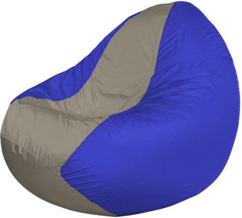 Кресло-мешок Flagman Classic К2.1-49 синий/серый