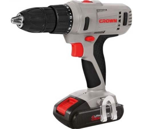 Дрель-шуруповерт Crown CT21056L-1.5 BMC с 2-мя АКБ, кейс