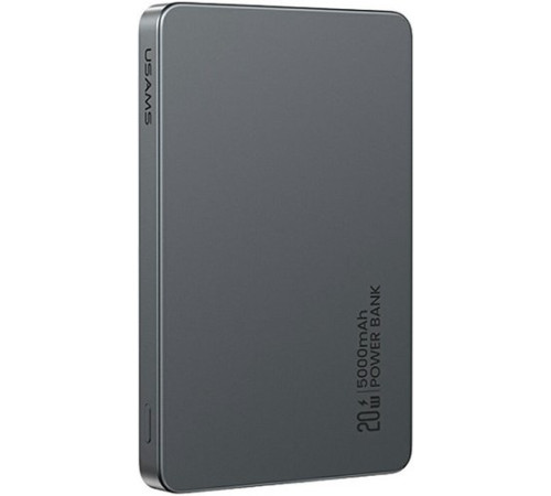 Внешний аккумулятор Usams CD231 5000mAh темно-серый