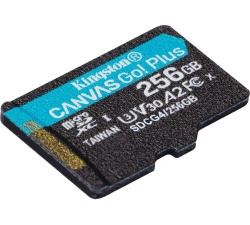 Карта памяти Kingston Canvas Go! microSDXC 256GB SDCG4/256GBSP