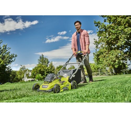 Газонокосилка Ryobi Power-Assist RLM36X41H50PG с 1-им АКБ 5 Ач