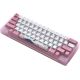 Клавиатура Akko ACR 59 Acrylic Tokyo Akko CS Jelly Pink