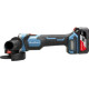 Угловая шлифмашина DongCheng DCSM04-125 Type EM с 2-мя АКБ, кейс