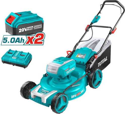 Газонокосилка Total TLMLI20202 с 2-мя АКБ