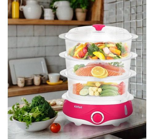 Пароварка Kitfort KT-6453