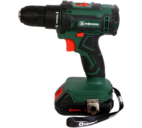 Дрель-шуруповерт Дифмаш ША-20-06 01022520 с 2-мя АКБ, кейс
