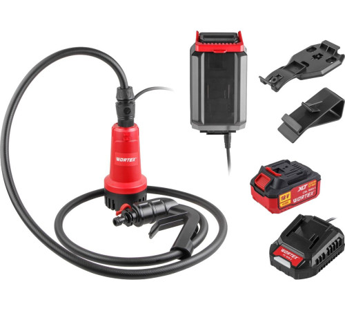 Дренажный насос Wortex WP 1820 ALL1 XLT Set 1334870 с 1-им АКБ