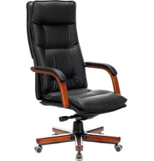 Кресло Бюрократ T-9927WALNUT черный