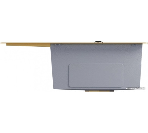 Кухонная мойка Mixline Pro 552927 золото, с сифоном