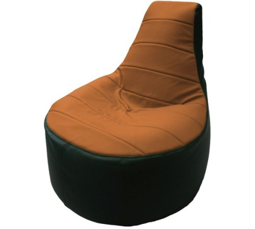 Кресло-мешок Flagman Трон Т1.3-40 оранжевый/зеленый