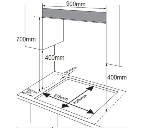 Варочная панель Akpo PGA 905 WGC-T BL