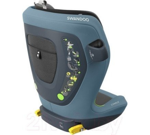 Детское автокресло Swandoo Charlie i-size blueberry