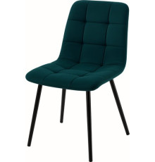 Стул Mio Tesoro Палермо бирюзовый/черный