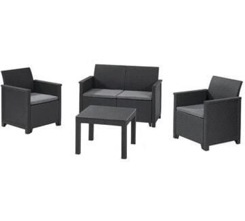 Набор садовой мебели Keter Emma 2 Seater графит