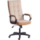 Офисное кресло TetChair Trendy флок, бежевый/бронзовый